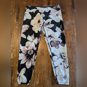 Calvin Klein Performance Wick Leggings Womens Large Activewear Gym Casual Yoga